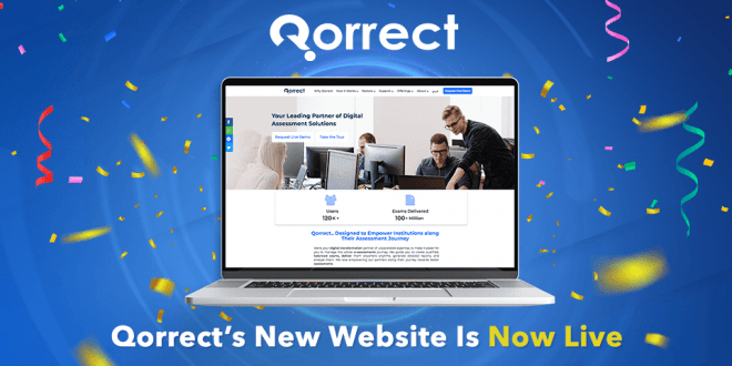 Qorrect’s New Website for eassessments